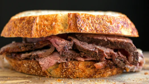 Roast beef sandwich